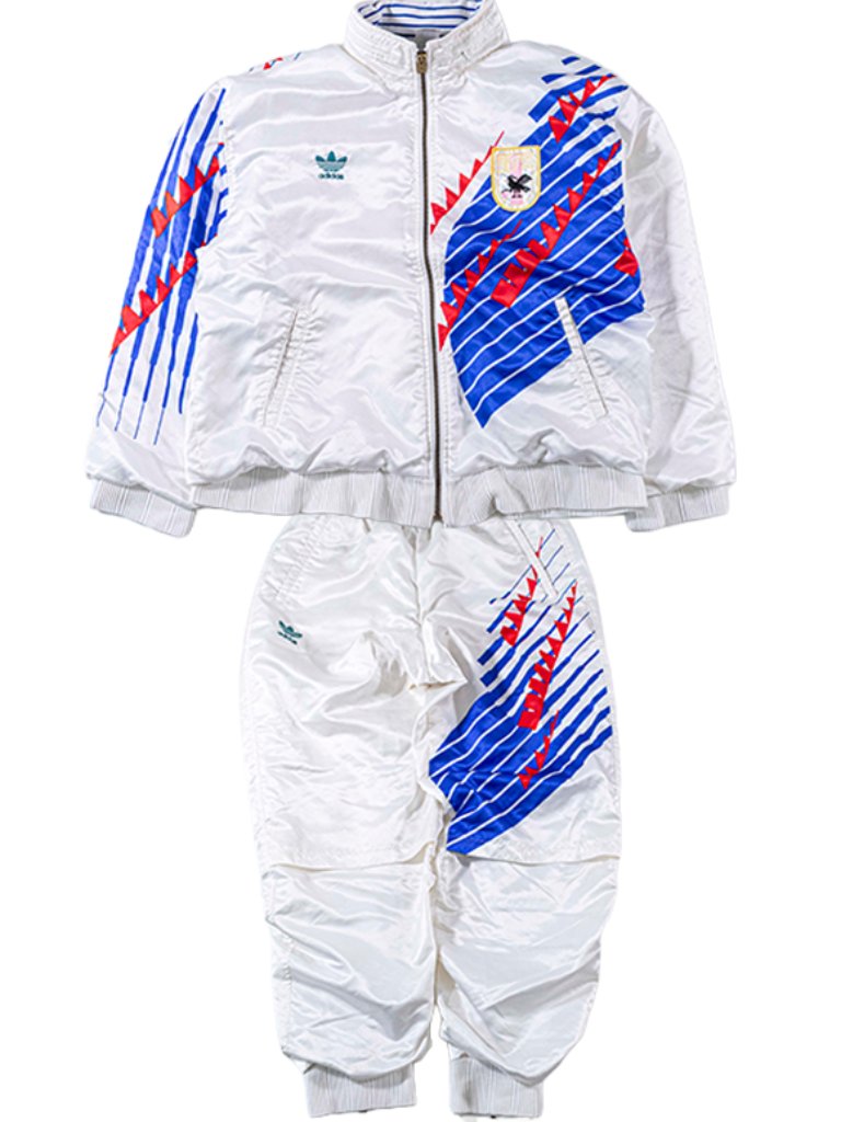 Vintage 1992 Japan National Team Adidas Tracksuit Jaspo O Soccer Jacket Pants